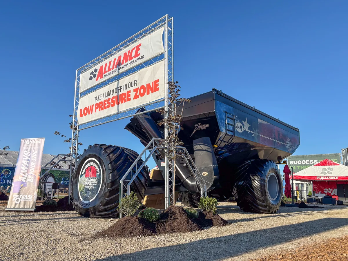 Alliance Tire Unveils IF1400/45R42 Agriflex 372, World’s Largest Agricultural Tire by Inflation Volume at 2025 Farm Progress Show
