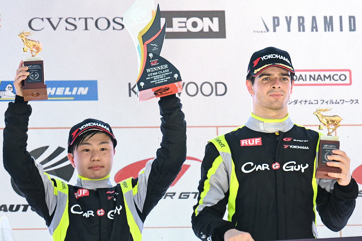 Car Running on Yokohama’s Global Flagship ADVAN Brand Tires Finishes 1st in GT300 Class at Super GT’s 5th Round