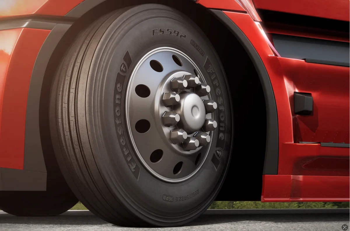 Bridgestone Launches New Firestone FS592 Trucking Tire with Next-Generation ENLITEN Technology