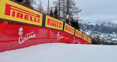 Pirelli sponsors World Ski Championships at Cortina, Italy