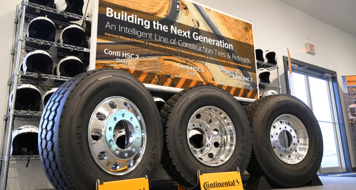 Continental expands construction tire portfolio with additional sizes