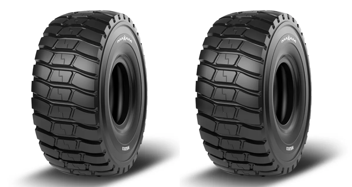 Maxam Tire introduces the new MS303 high-traction scrapter tire