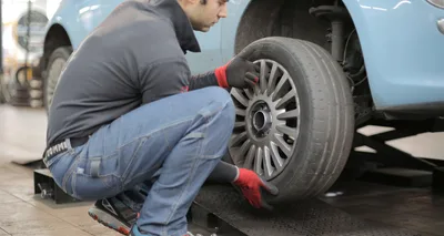 This is what to do while your tires are being changed