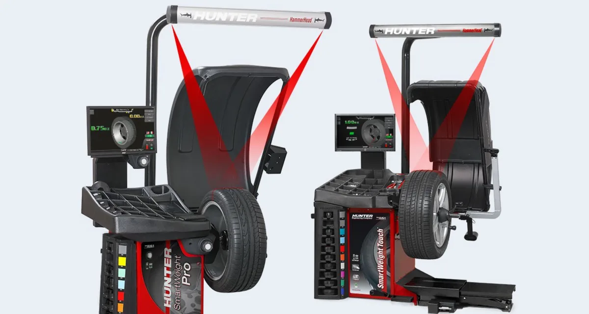 Hunter Engineering introduces the SmartWeight Elite wheel balancer