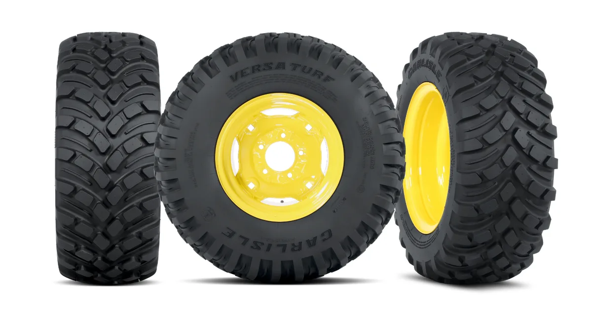 Carlisle adds three new sizes of Versa Turf radial construction tire