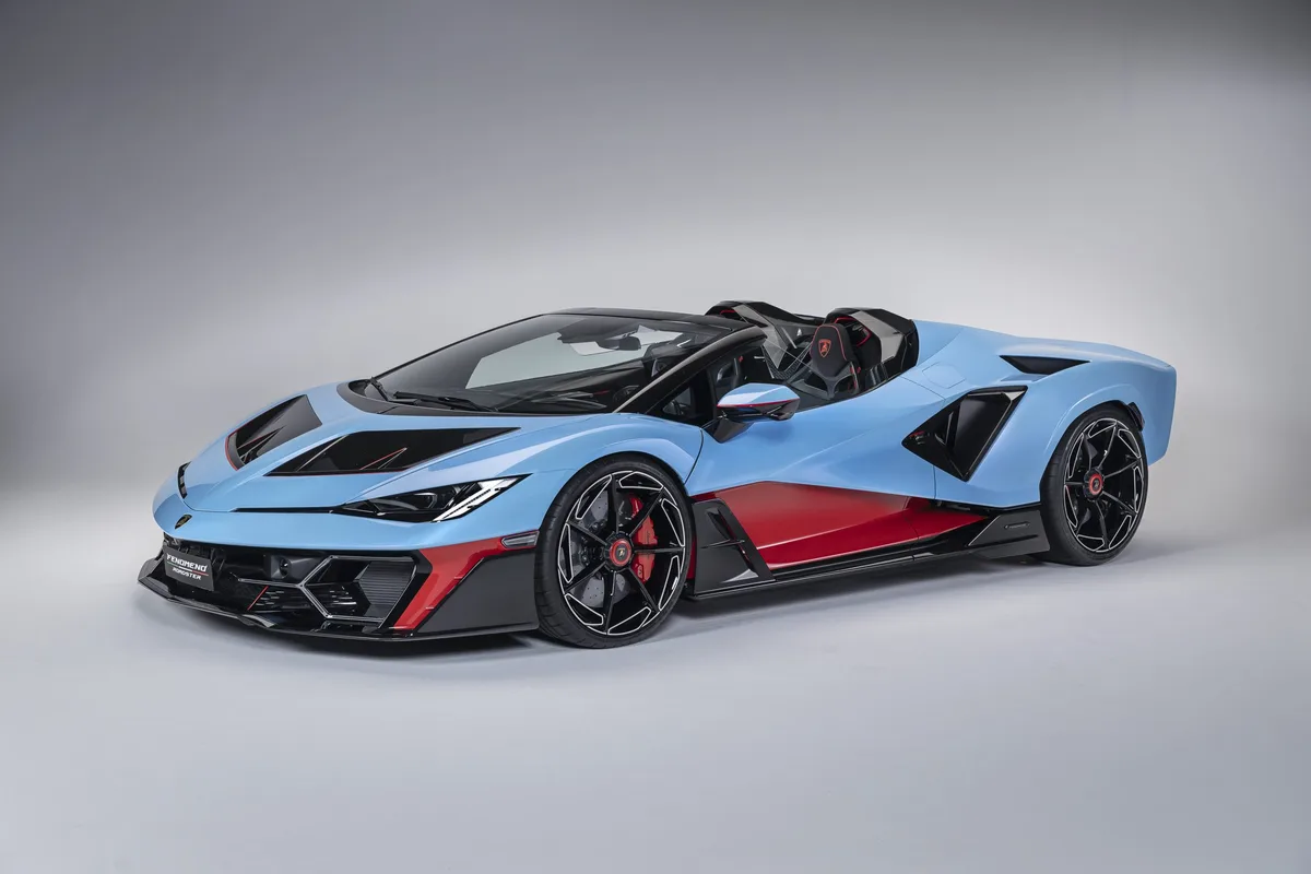 Bridgestone Chosen as Exclusive Tire Partner for Historic Lamborghini Fenomeno Roadster