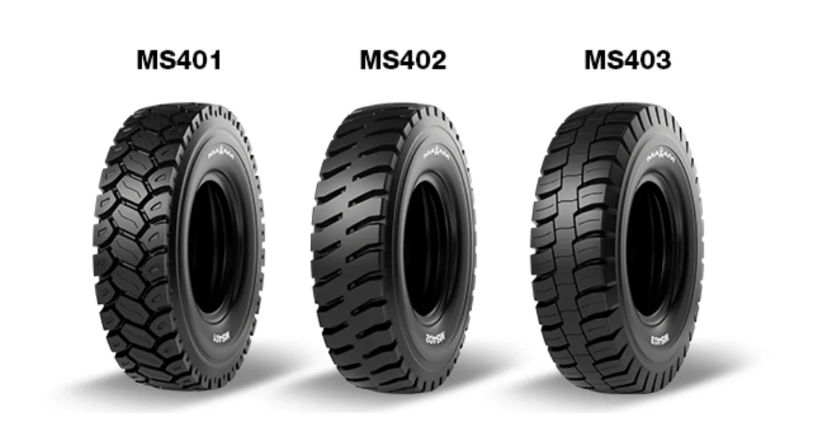 Maxam Tire adds three new tires to its large mining tire series
