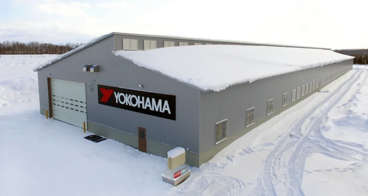 Yokohama unveils new indoor winter tire testing center in Japan