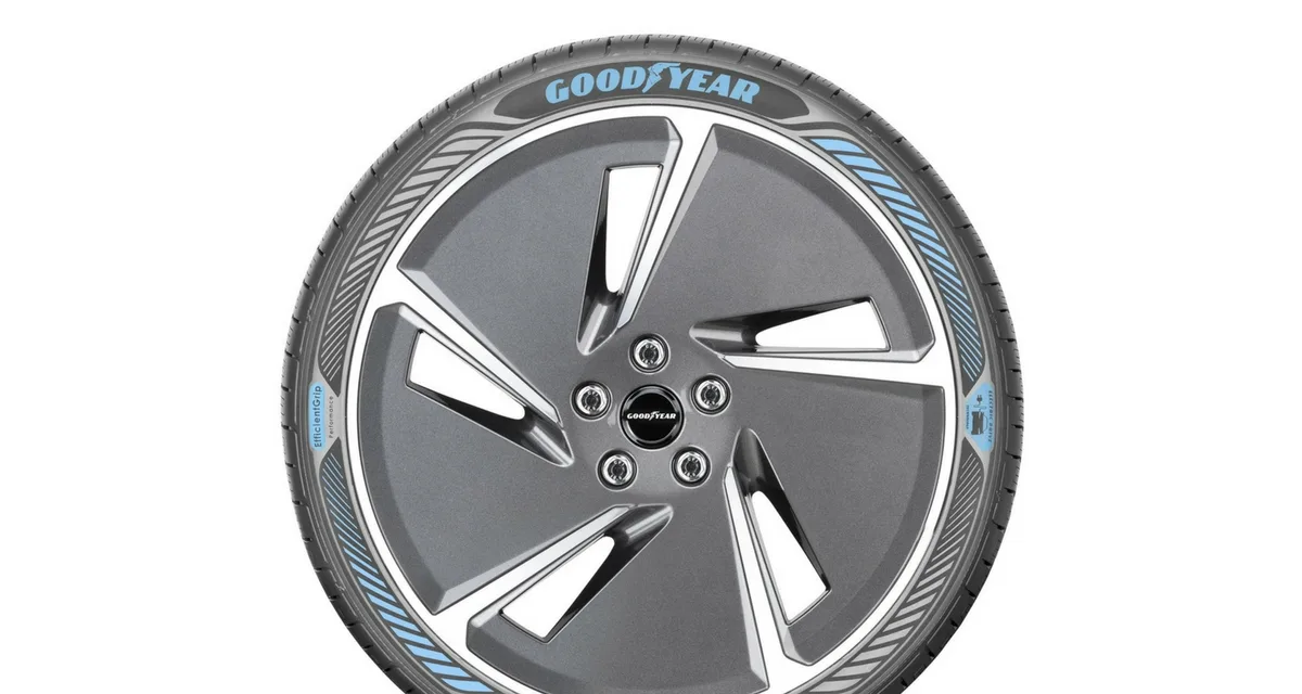 Goodyear unveils prototype tire for electric vehicles