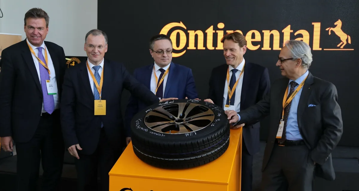 Continental celebrates production of 10,000,000th tire