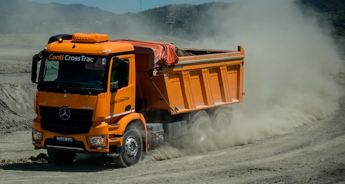 Continental introduces Conti CrossTrac truck tire for on/off-road application