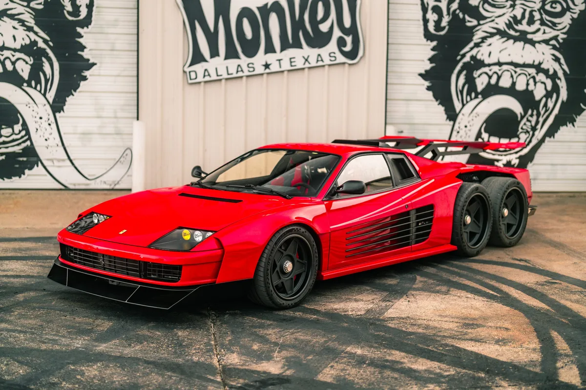 6X6 Custom Ferrari Revealed
