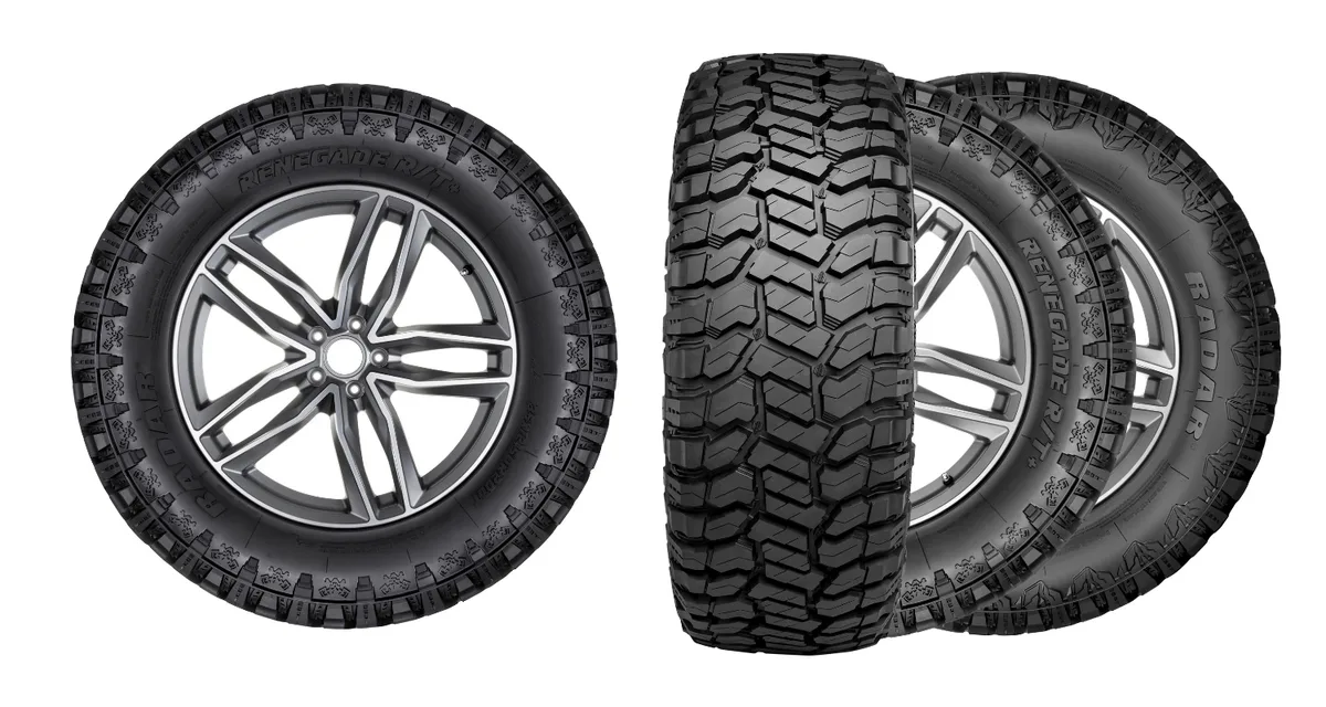 Radar Tire adds Renegade RT+ tire to their Rugged Terrain line