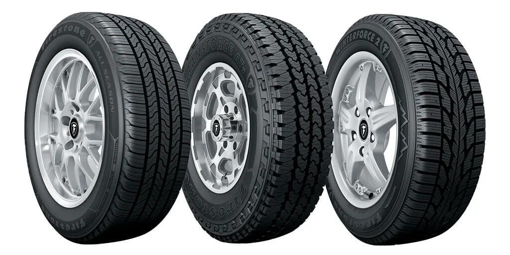 Here they are! Check out Firestone’s new tires