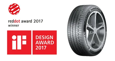 Continental's PremiumContact 6 wins two design awards