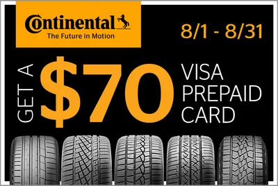 Continental Tire rolls out August promotion