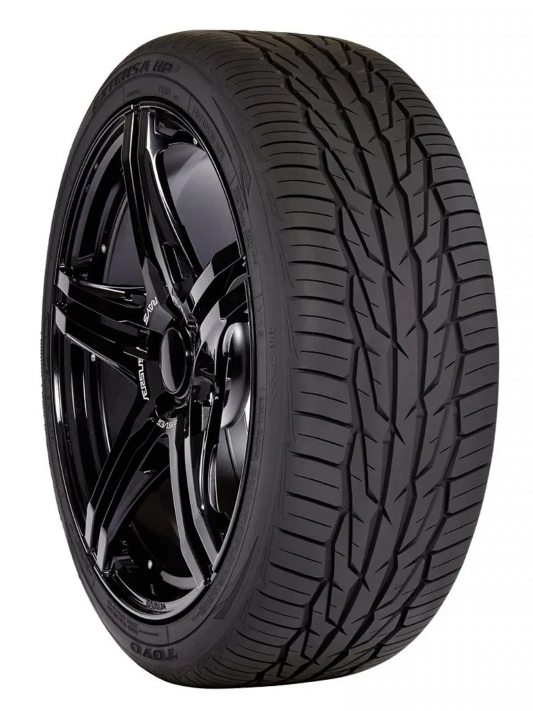 The Extensa HP II delivers superb all-season handling, a comfortable ride, and a 45,000-mile warranty*. This value-driven, high performance tire is the perfect balance between high quality, outstanding performance, and dynamic styling. The Extensa HP II stops up to 31 feet shorter in wet conditions than its predecessor.* *See toyotires.com for details on tire warranty and performance claim. (PRNewsfoto/Toyo Tire U.S.A. Corp.)