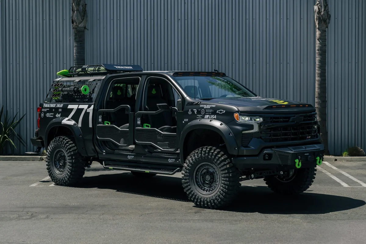 Anduril Industries and Oculus Founder Palmer Luckey Partner with RealTruck for Custom Military Utilitarian Truck Build for Charity