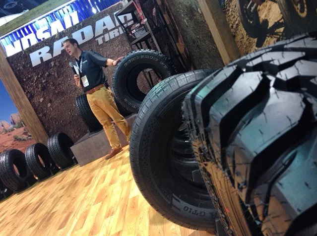 Radar winter tires and new Renegade launched at SEMA