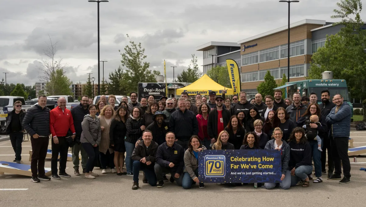 Fountain Tire Celebrates 70th Anniversary