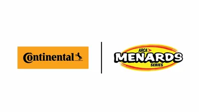 Continental Tire and ARCA Menards Series logos