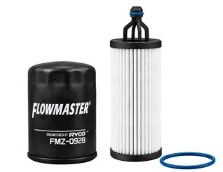 Early development samples of Flowmaster Engineered by Ryco spin-on and cartridge oil filters