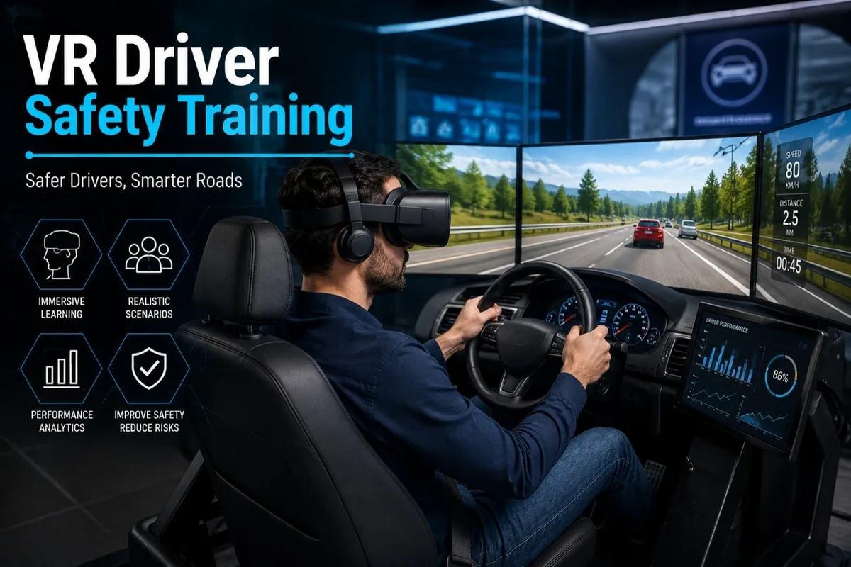VR Driver Safety Training Market To Reach USD 7.27 billion by 2034