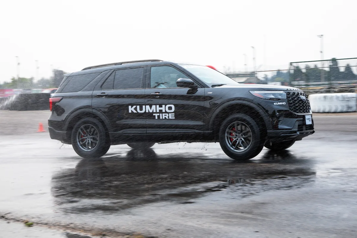 Kumho Tire Puts New Road Venture HT and Crugen GT Pro Tires to the Test at National Ride & Drive Event